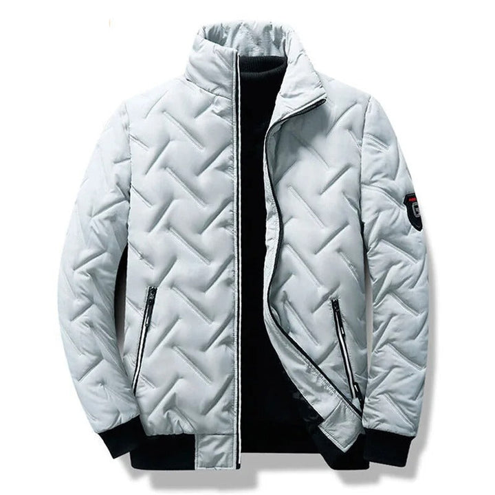 Men's Trendy Comfortable Light Blue Padded Jacket
