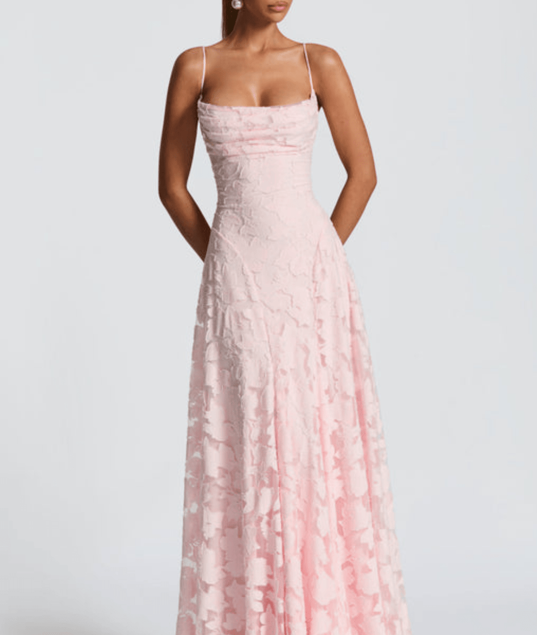 Lilly | Women's Spaghetti Strap A-Line Maxi Dress