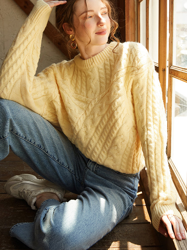 Women's Oversized Limoncello Sweater