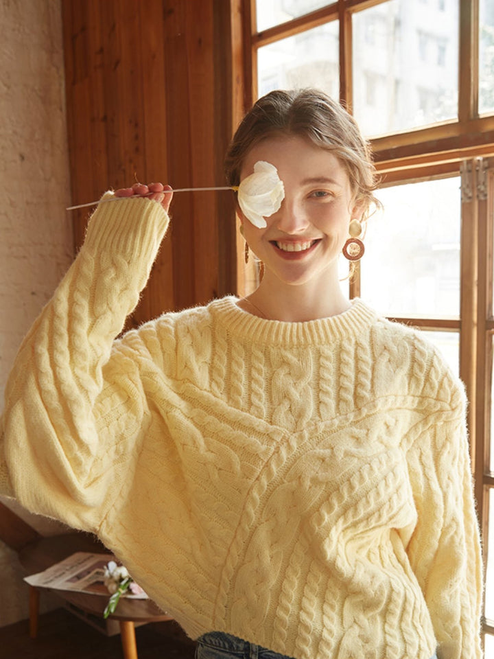 Women's Oversized Limoncello Sweater