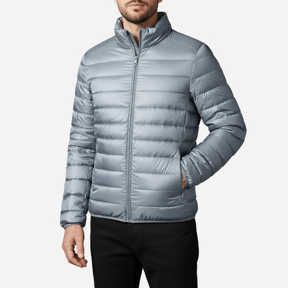 Leichte Steppjacke für Herren mit Daunenfüllung für wohlige Wärme