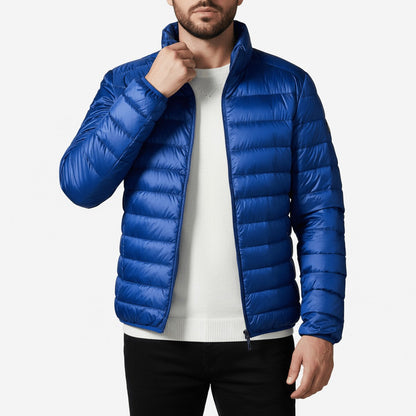 Leichte Steppjacke für Herren mit Daunenfüllung für wohlige Wärme