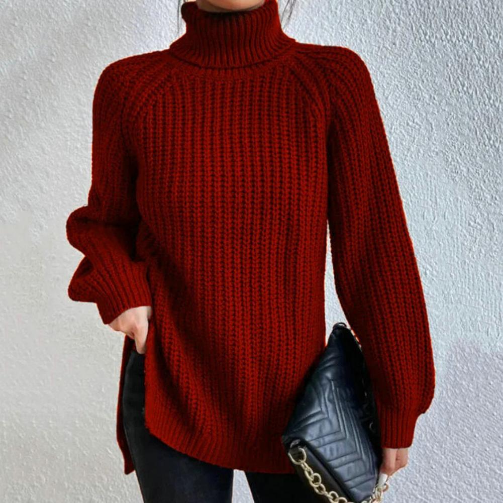Women’s Casual Relaxed Turtleneck Sweater