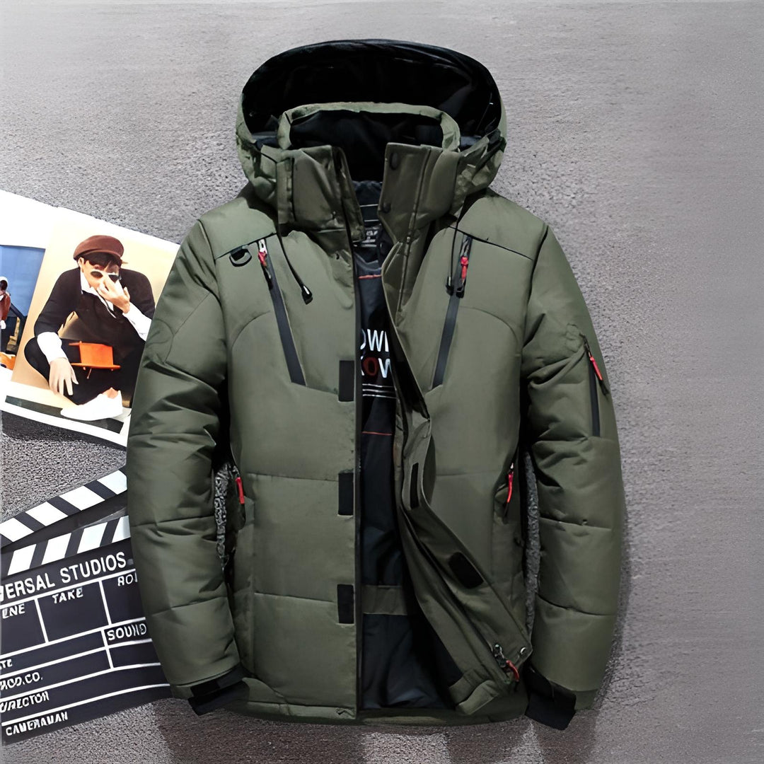 Men's Insulated Winter Parka Jacket