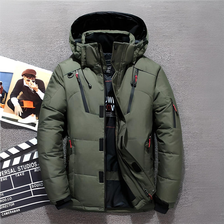 Men's Insulated Winter Parka Jacket
