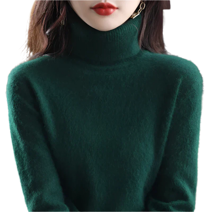 Women's Stylish Turtleneck Sweater for Autumn & Winter