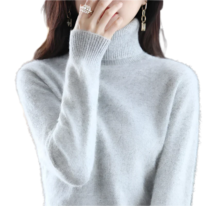 Women's Stylish Turtleneck Sweater for Autumn & Winter