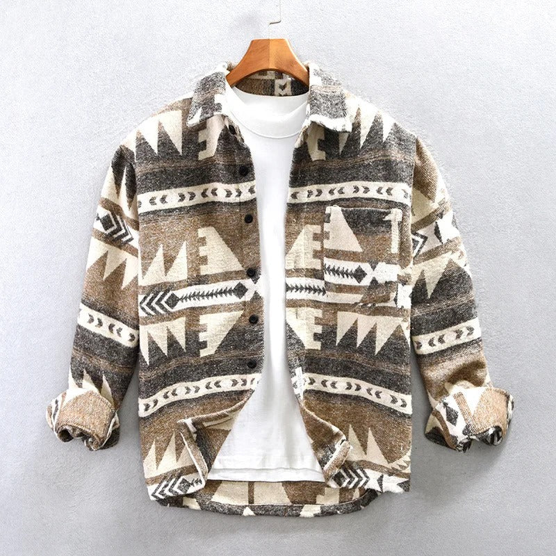 Evan | Men's Vintage Unique Design Shirt
