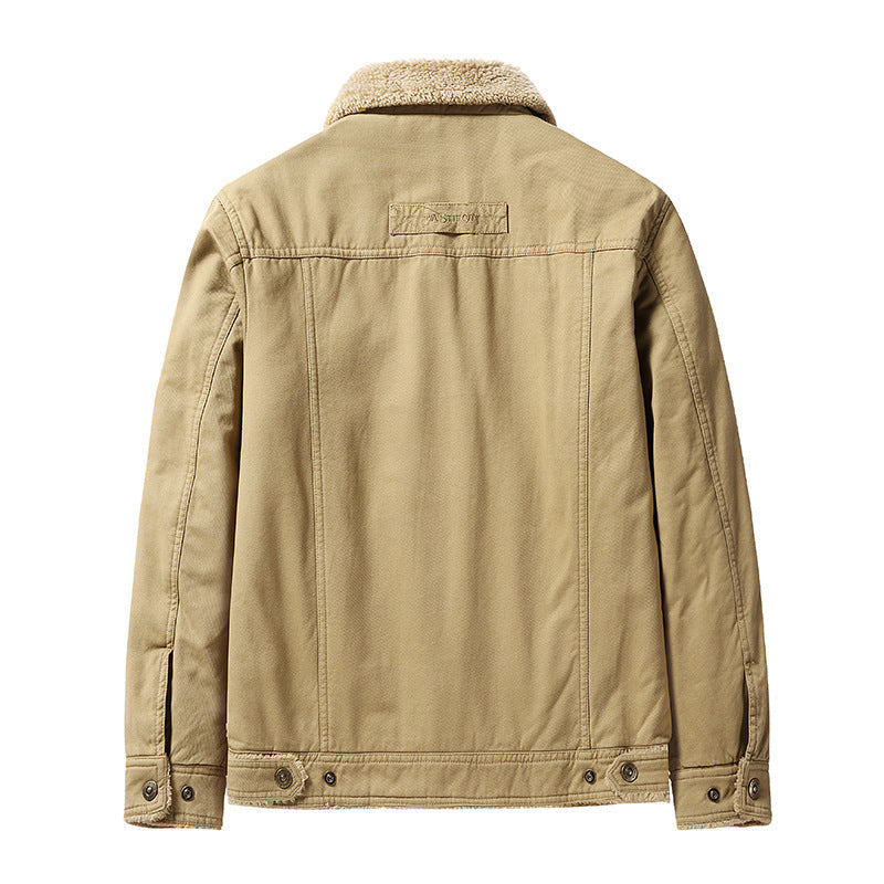 Men's Winter Jacket – Wool Liner, Thick Warm Outerwear