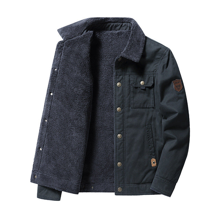Men's Winter Jacket – Wool Liner, Thick Warm Outerwear