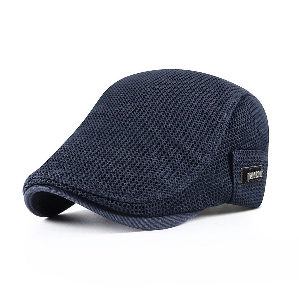 Men's Breathable Mesh Ventilation Adjustable Fit Airflow Cap
