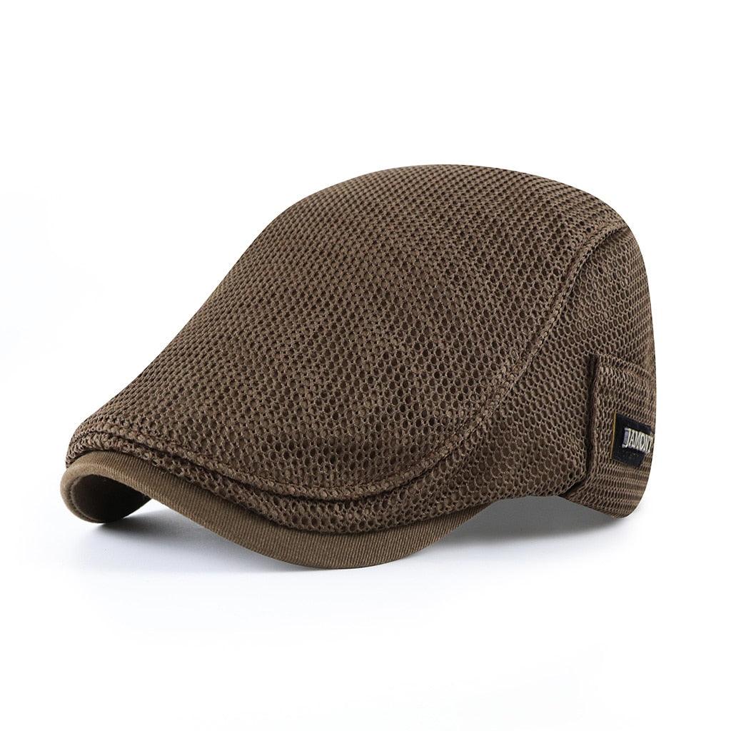 Men's Breathable Mesh Ventilation Adjustable Fit Airflow Cap