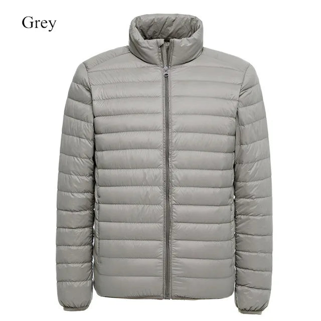 Men's Lightweight Water-Resistant Packable Puffer Jacket