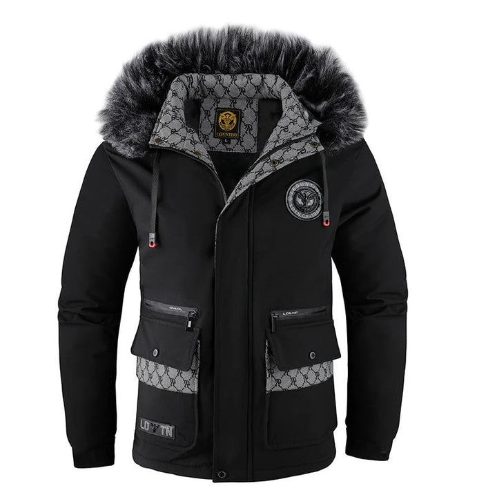 Men's Winter Padded Hooded Jacket