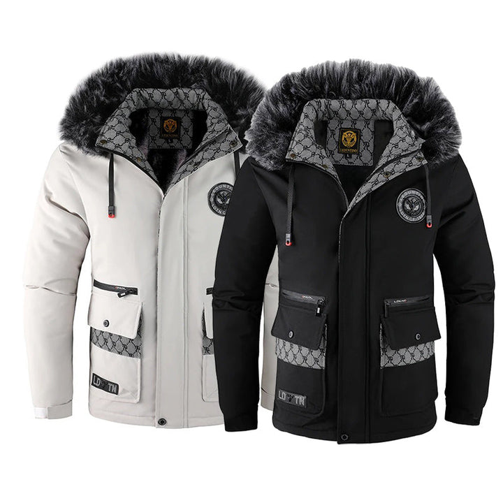 Men's Winter Padded Hooded Jacket