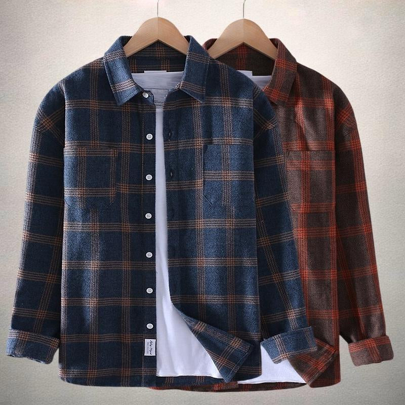 Noah | Men's Casual Long-Sleeve Button-Up Shirt