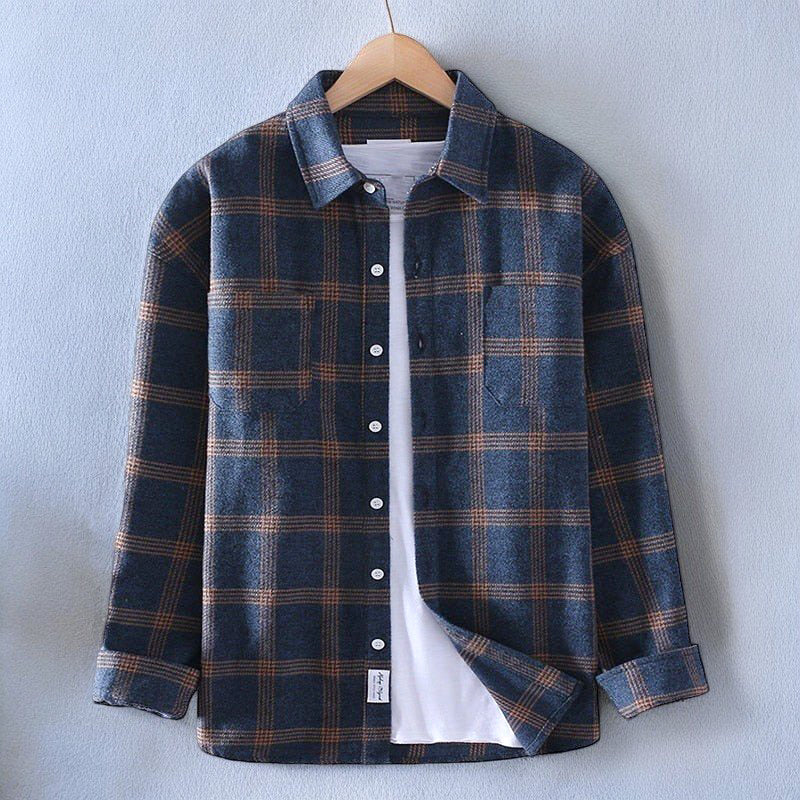 Noah | Men's Casual Long-Sleeve Button-Up Shirt