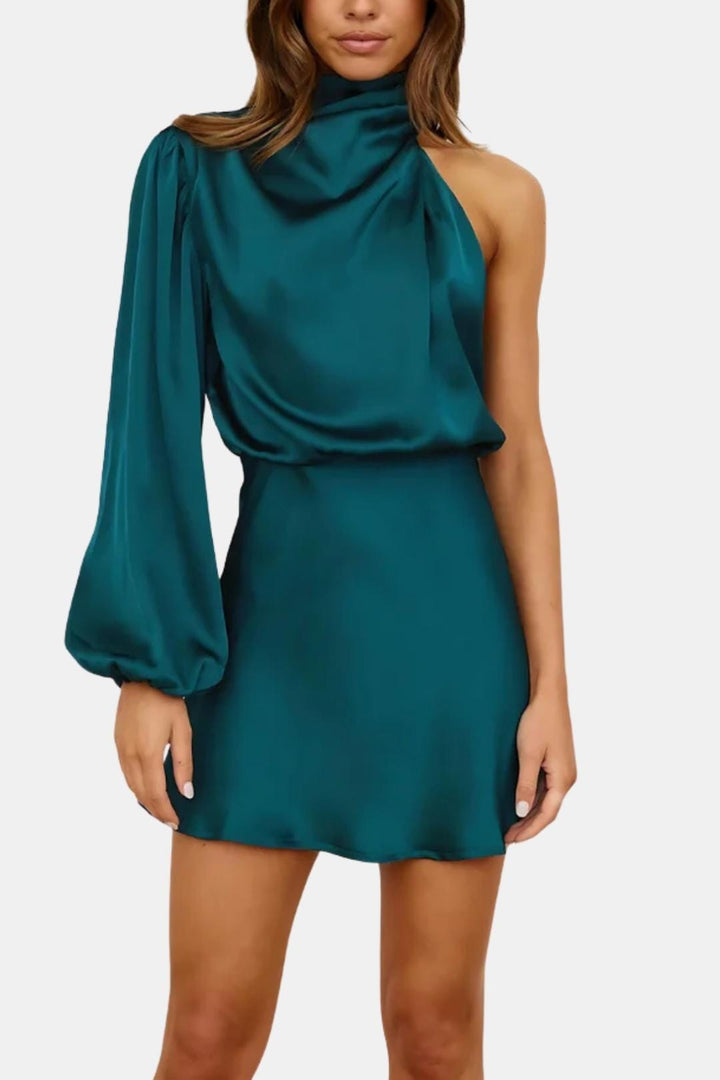 Olive | Women's One Shoulder Mini Dress