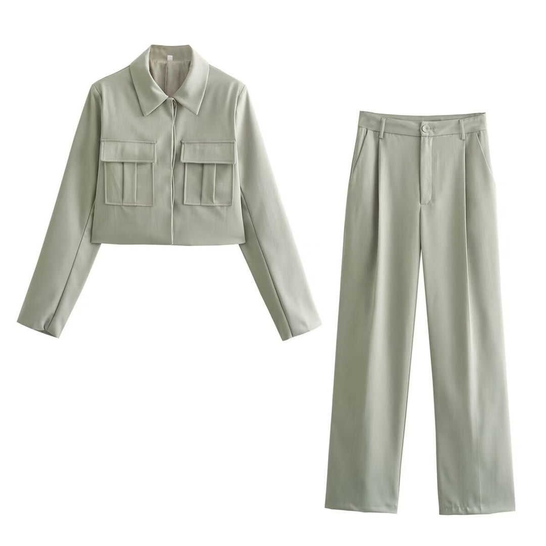 Olivia | Women's Stylish Wide Leg Two-Piece Outfit