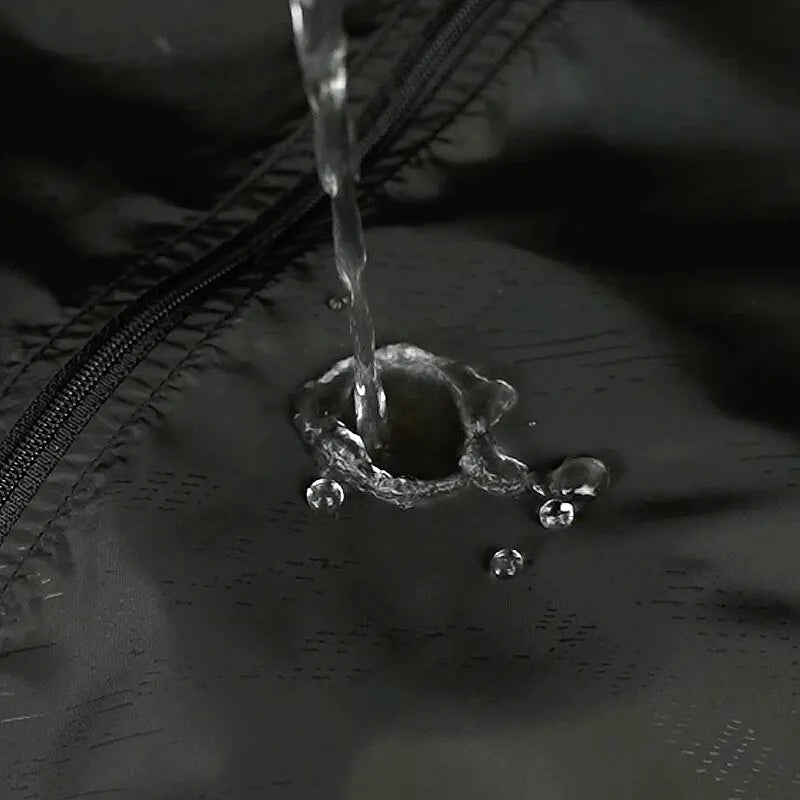 Men's Unisex Waterproof Windbreaker Jacket for Hiking and Camping