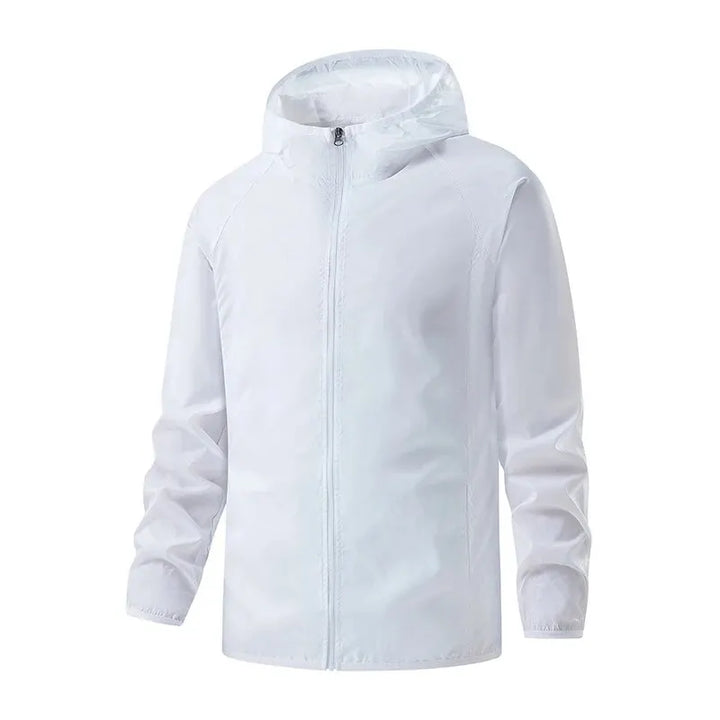 Men's Unisex Waterproof Windbreaker Jacket for Hiking and Camping
