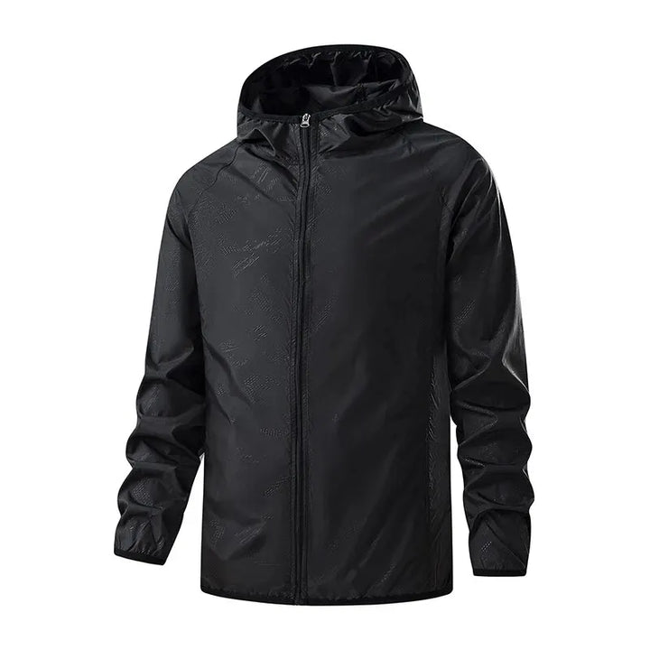 Men's Unisex Waterproof Windbreaker Jacket for Hiking and Camping