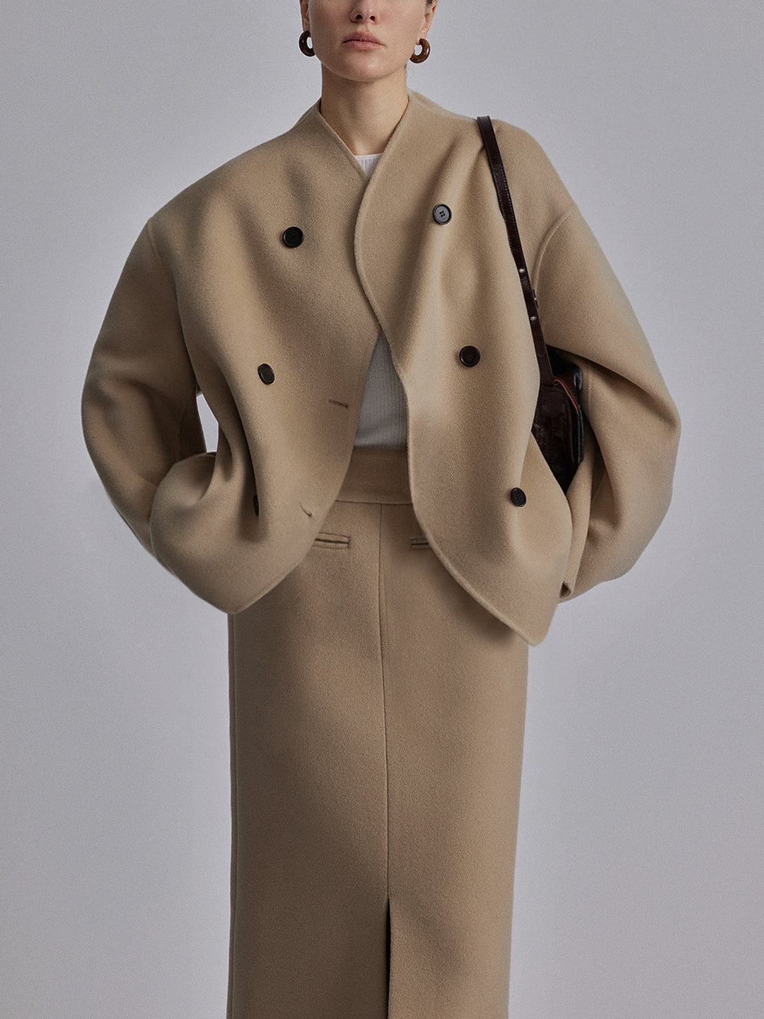 Women's Oversized Button-Down Jacket