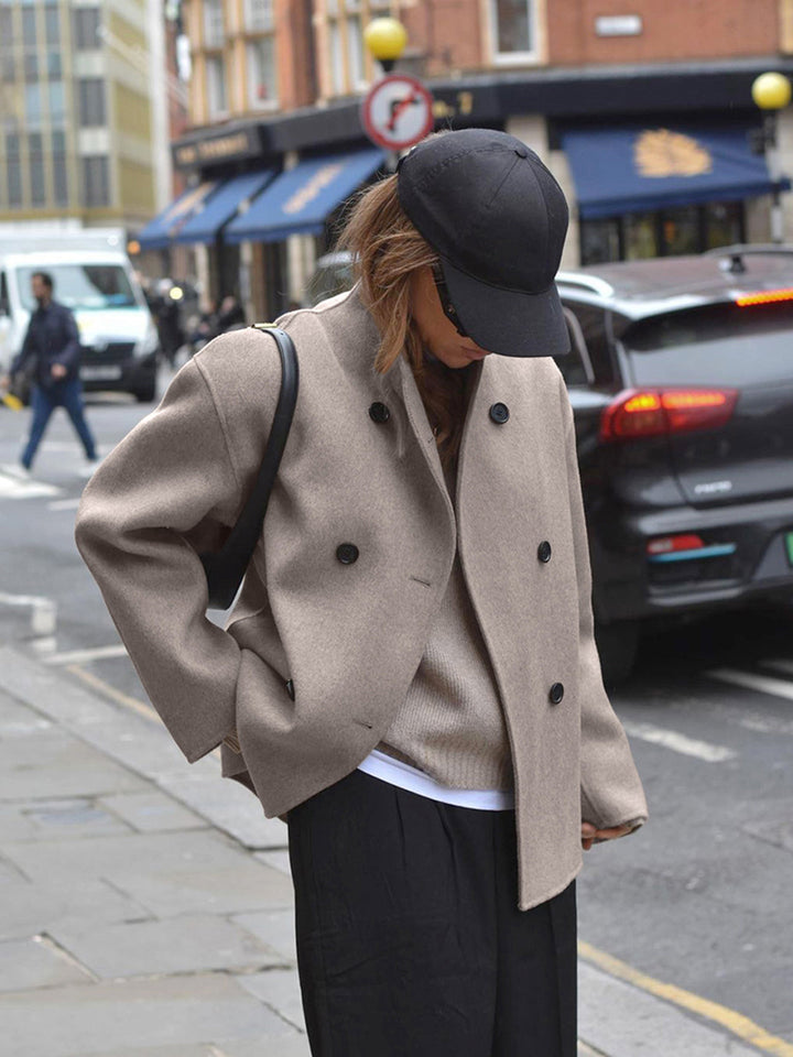 Women's Oversized Button-Down Jacket