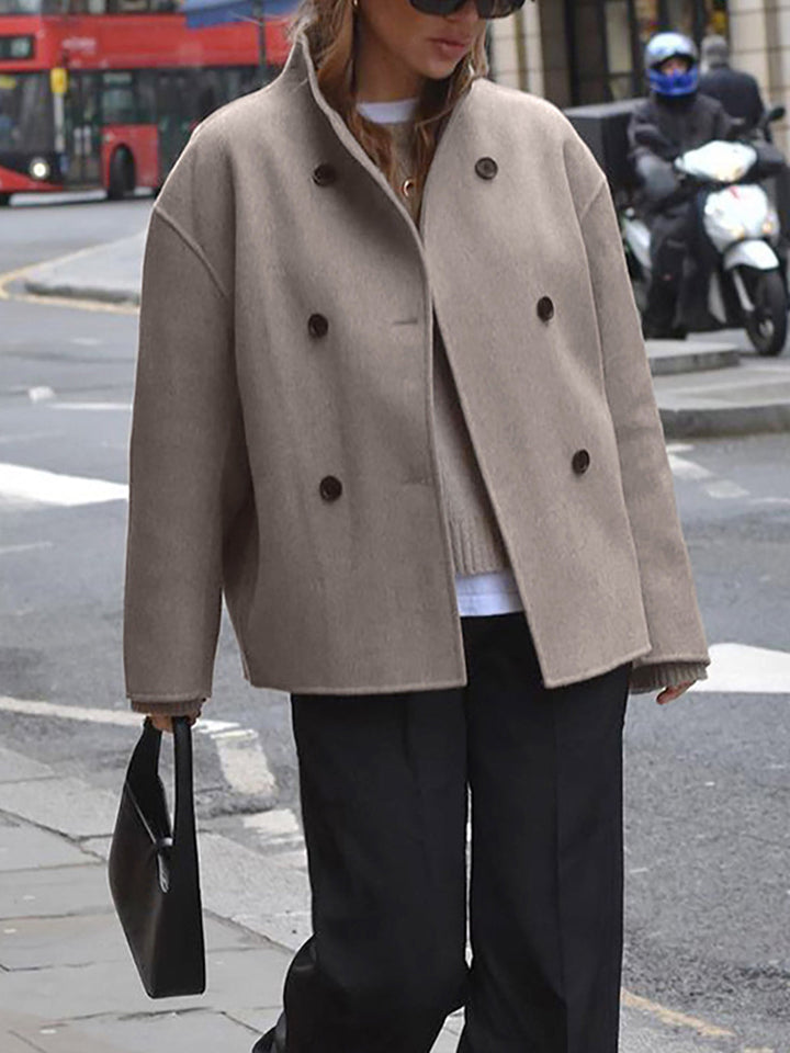 Women's Oversized Button-Down Jacket