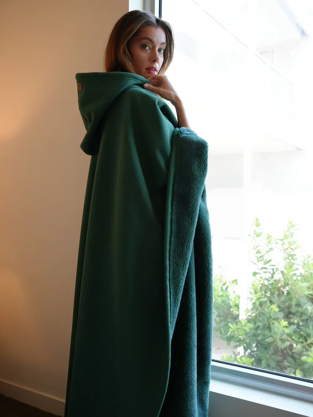 Women's Oversized Comfortable Hoodie Blanket