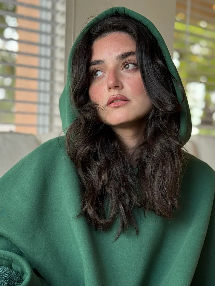 Women's Oversized Comfortable Hoodie Blanket