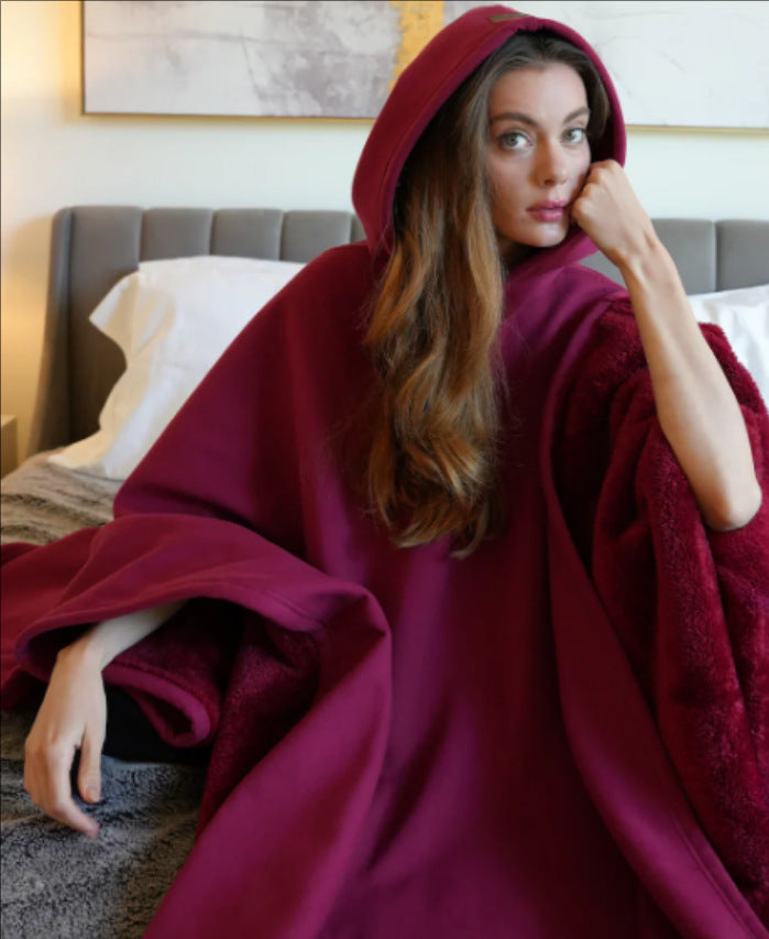 Women's Oversized Comfortable Hoodie Blanket