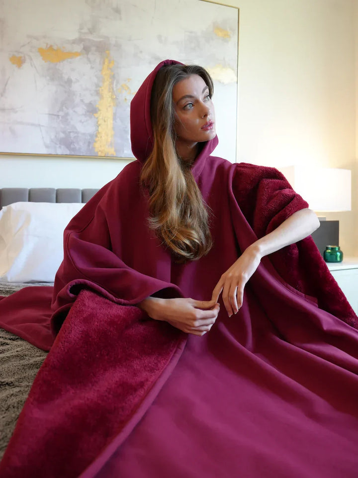 Women's Oversized Comfortable Hoodie Blanket