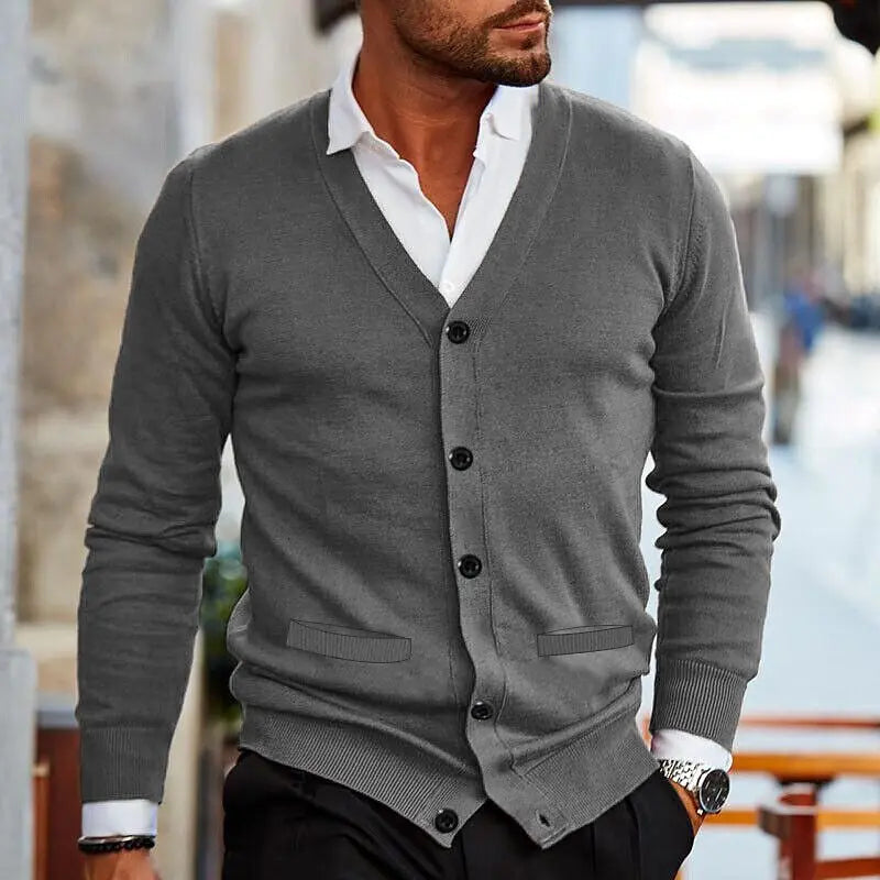 Owen | Men's Knit Blazer with Two Buttons