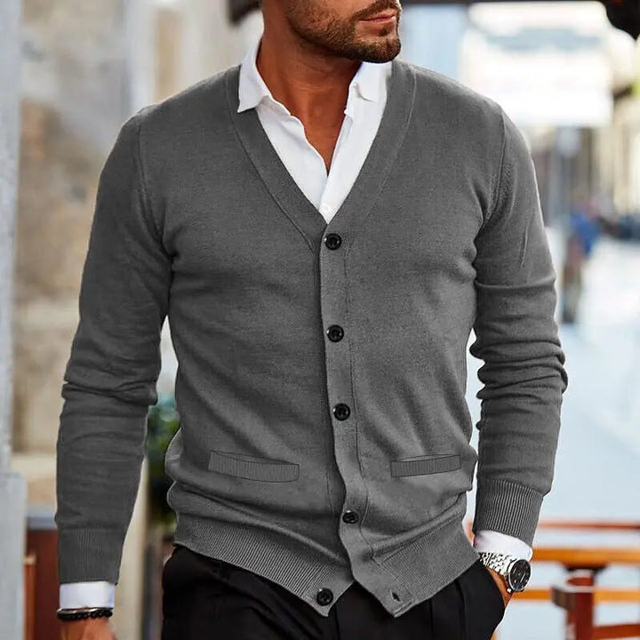 Owen | Men's Knit Blazer with Two Buttons