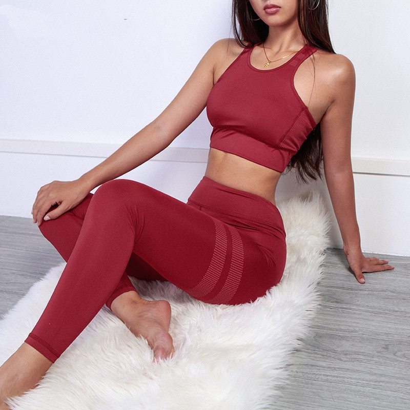 Peggy | Women's High-Waisted Fitness Activewear Set