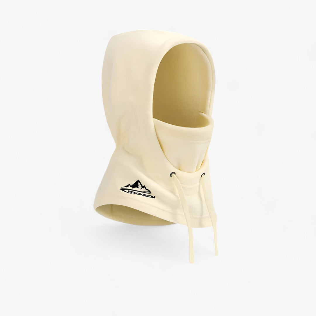 Men's Winter Hat with Integrated Mask for Extreme Weather Protection