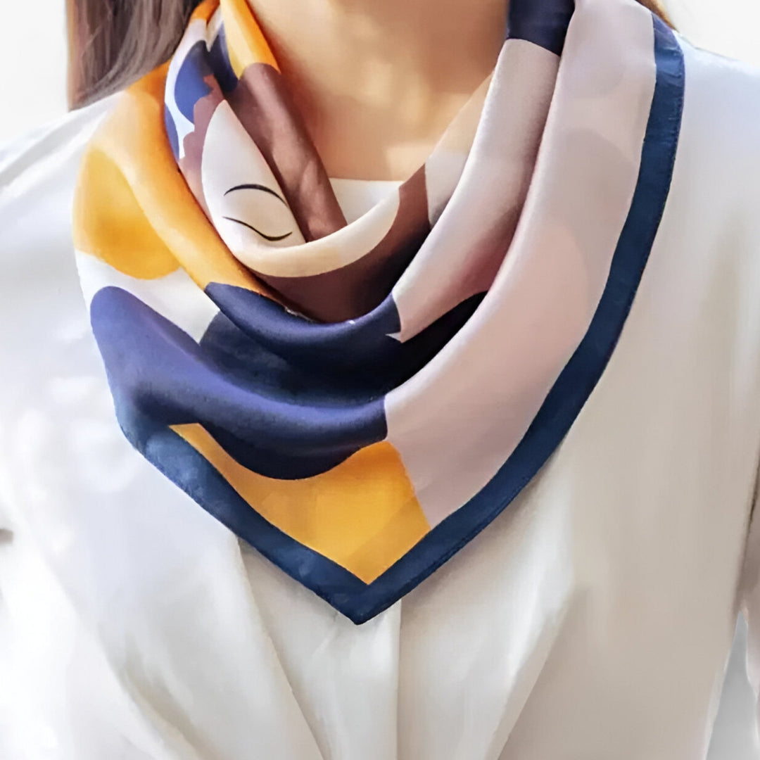 Women's Colorful Print Scarf