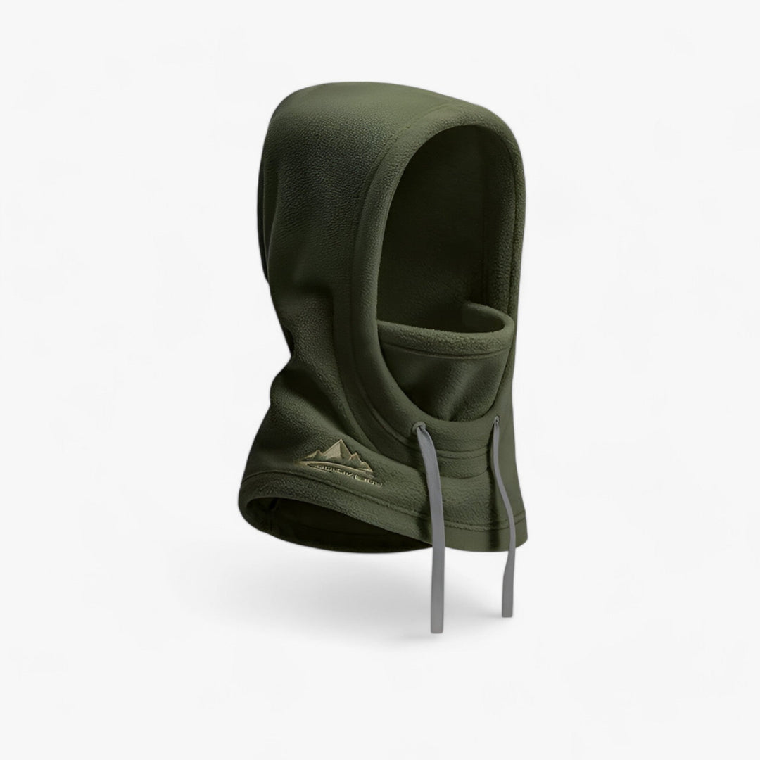 Men's Winter Hat with Integrated Mask for Extreme Weather Protection