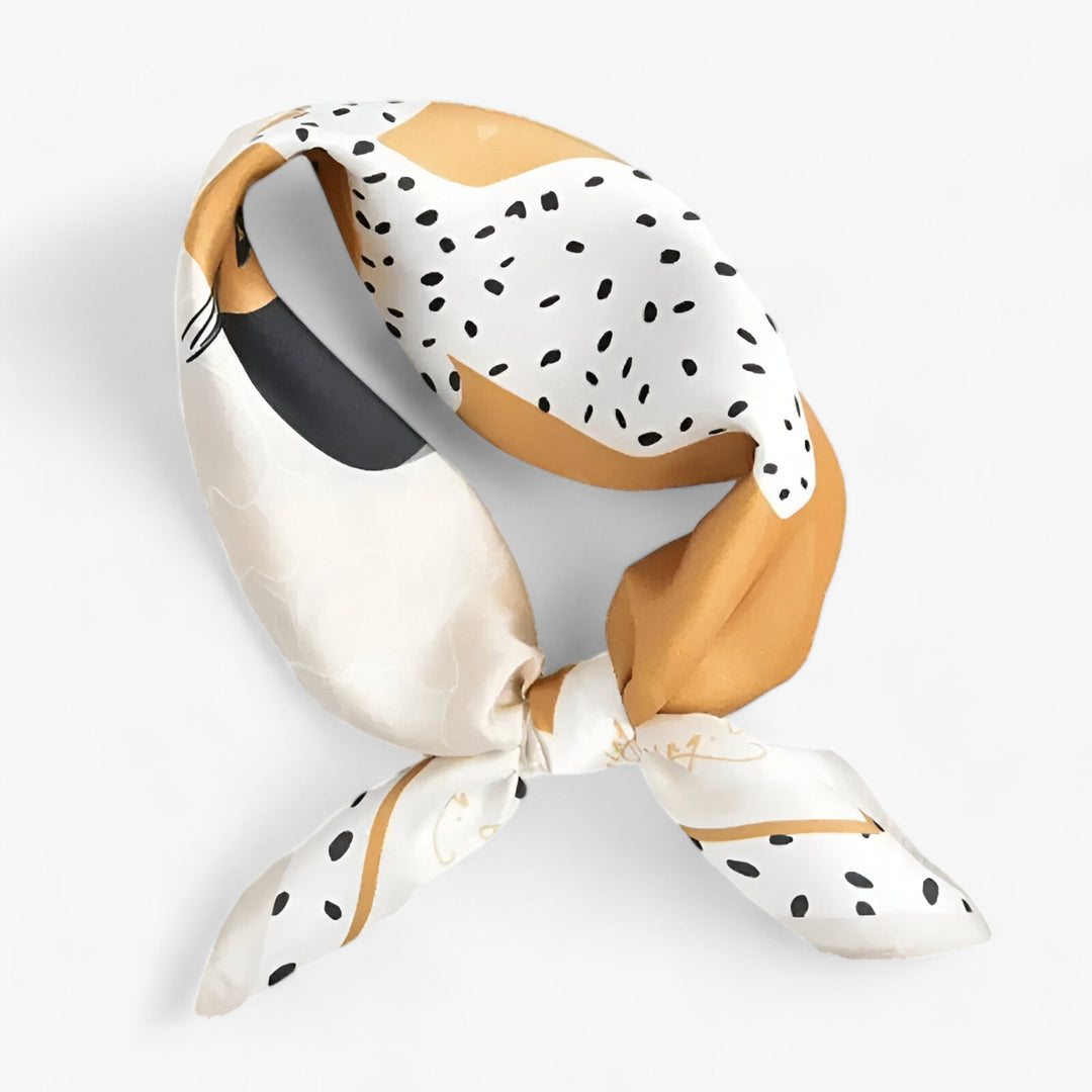 Women's Colorful Print Scarf