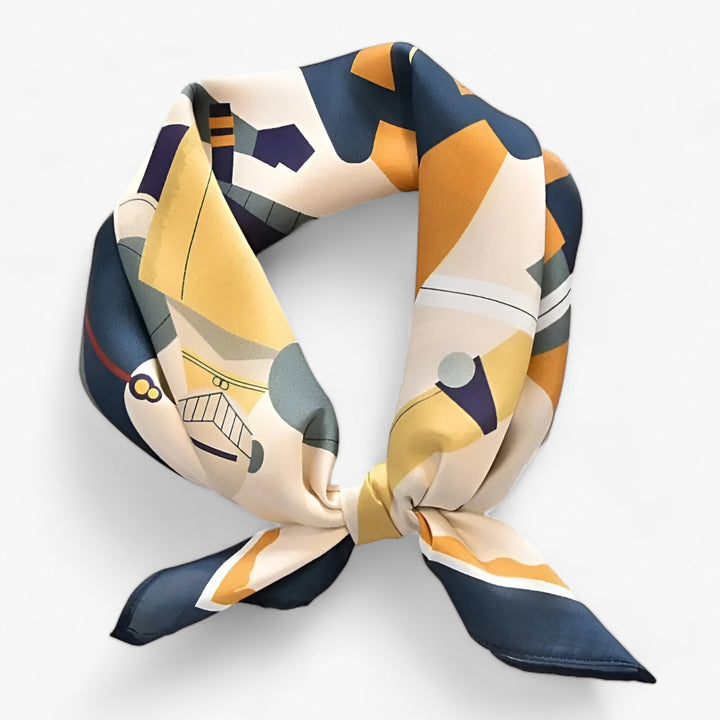 Women's Colorful Print Scarf