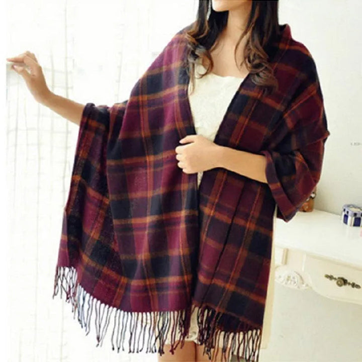 Women's Diamond Pattern Scarf