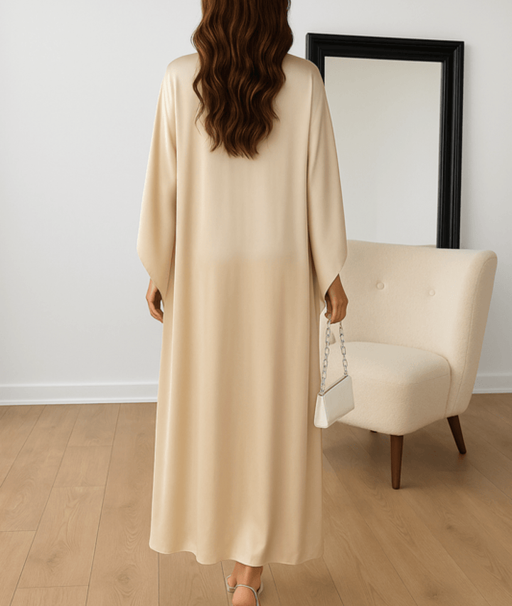 Rachael | Women's Elegant Cape Maxi Dress