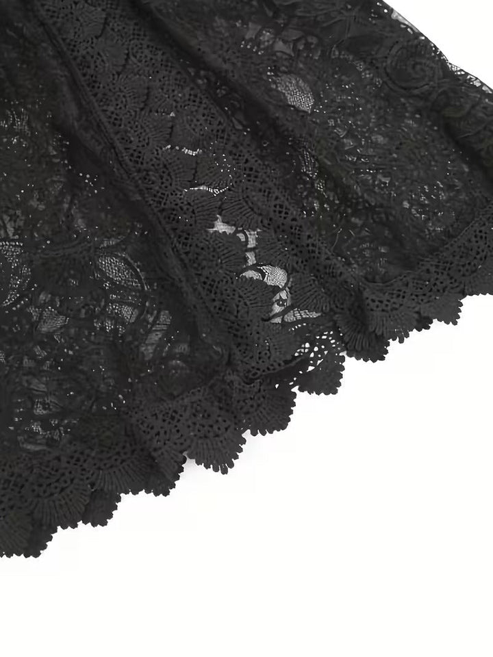 Raegan | Women's Lace V-Neck Mini Dress