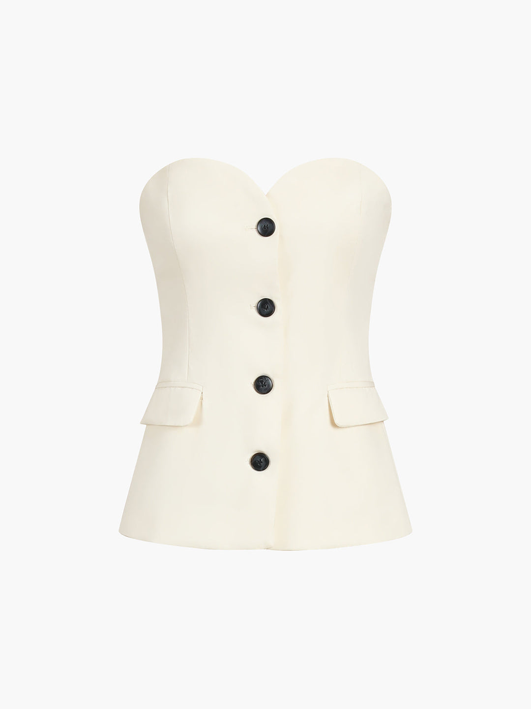 Rebecca | Women's Strapless Two-Piece Outfit Set
