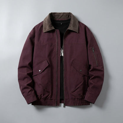 Robuste Arbeitsjacke für Herren - Lässiger Utility-Stil