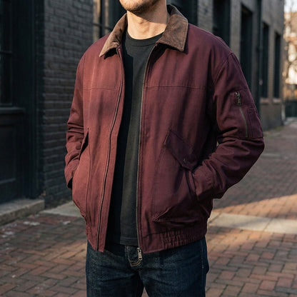 Robuste Arbeitsjacke für Herren - Lässiger Utility-Stil