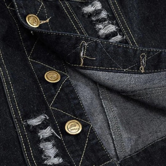 Men's Vintage Denim Vest