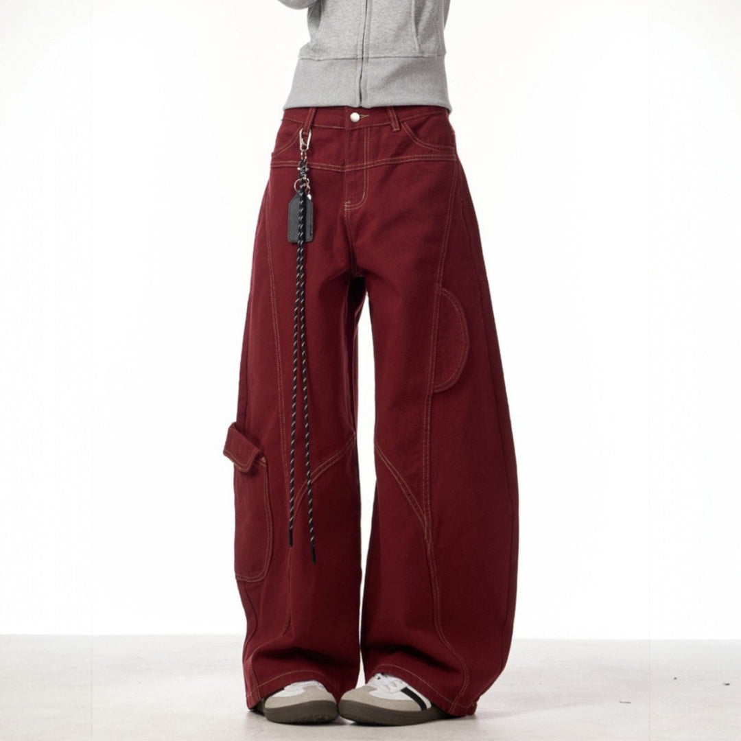 Sarah | Women's Wide Leg Cargo Pants