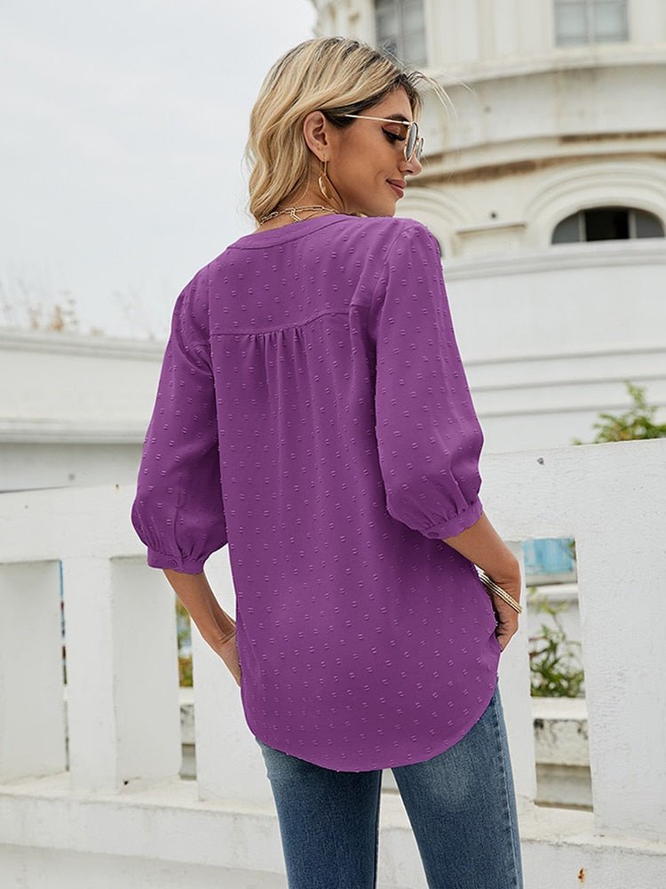 Femma | Women's Beautiful Patchwork Blouse for Any Occasion